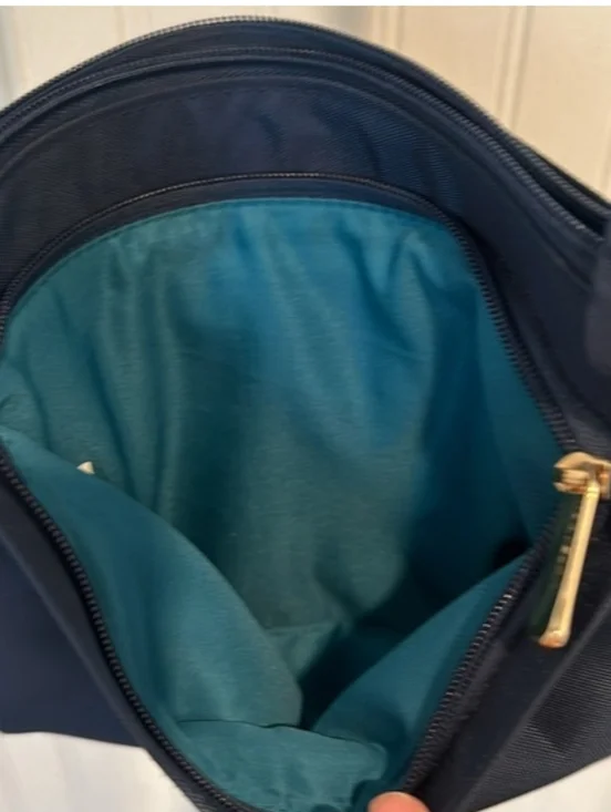 Travelon Crossbody Navy blue Gold Hardware - Picture 7 of 12